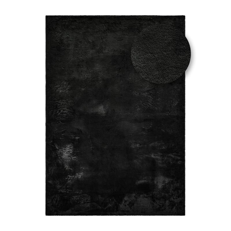 Ryamatta Heaven - 120x170 cm, Svart - Textilier & mattor - Mattor - Modern matta - Ryamattor