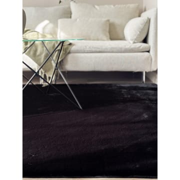 Ryamatta Heaven - 160x230 cm, Svart - Textilier & mattor - Mattor - Modern matta - Ryamattor