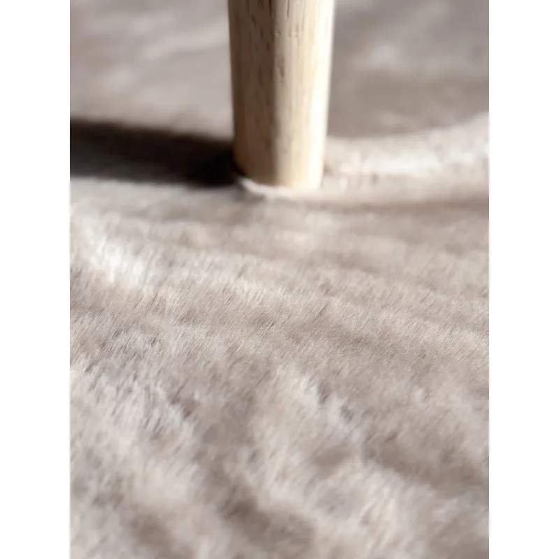 Ryamatta Heaven Rund - 120x120 cm, Taupe - Textilier & mattor - Mattor - Modern matta - Ryamattor