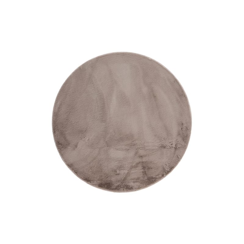 Ryamatta Heaven Rund, 160x160 cm, Taupe