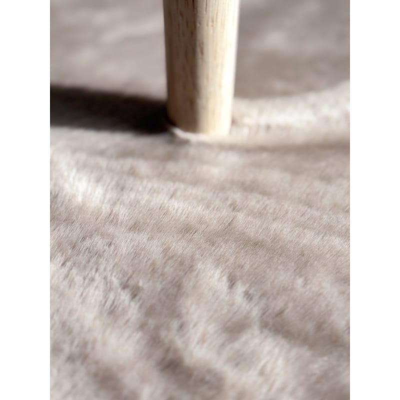 Ryamatta Heaven Rund - 200x200 cm, Taupe - Textilier & mattor - Mattor - Modern matta - Ryamattor