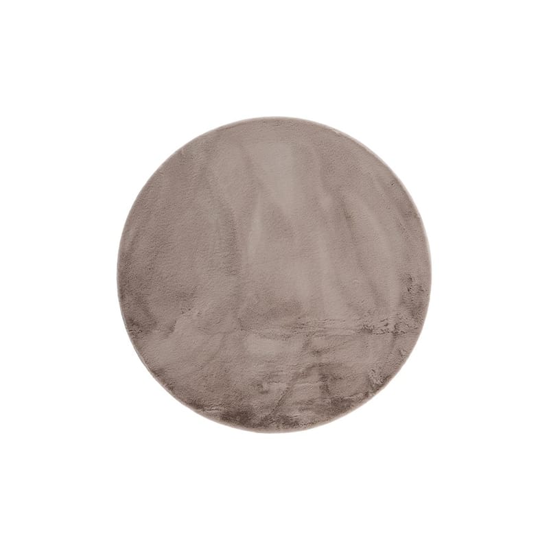 Ryamatta Heaven Rund, 200x200 cm, Taupe