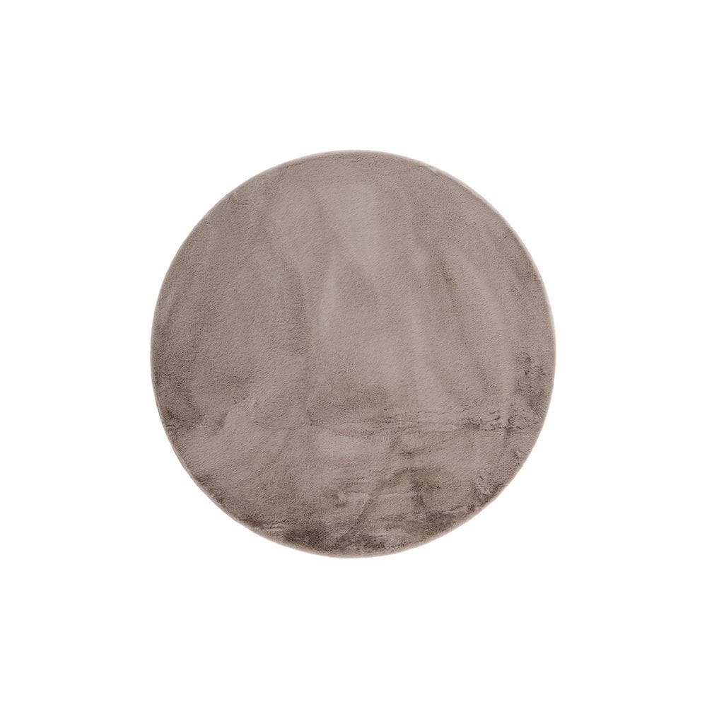 Ryamatta Heaven Rund - 200x200 cm, Taupe