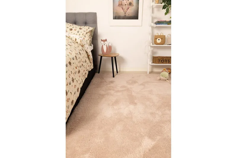 Ryamatta Royal Deluxe - 140x200 cm, Dusty Pink - Textilier & mattor - Mattor - Modern matta - Ryamattor