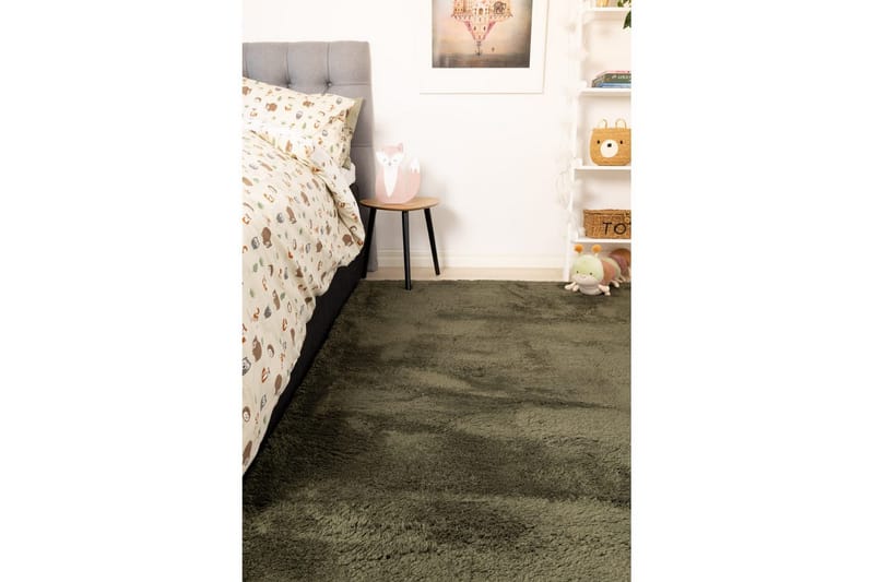 Ryamatta Royal Deluxe - 140x200 cm, Emerald Green - Textilier & mattor - Mattor - Modern matta - Ryamattor