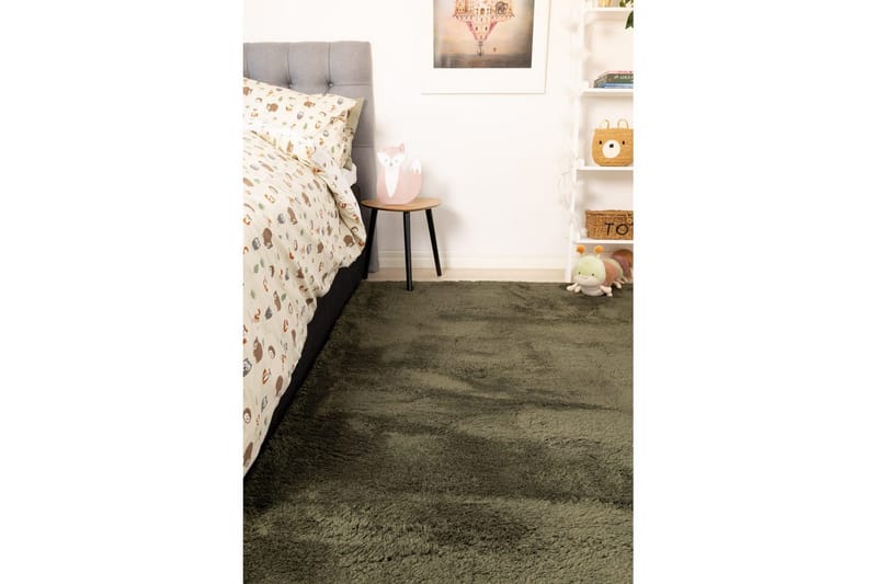 Ryamatta Royal Deluxe - 140x200 cm, Emerald Green - Textilier & mattor - Mattor - Modern matta - Ryamattor