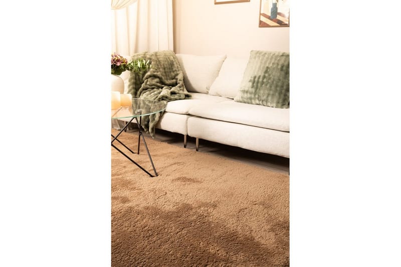 Ryamatta Royal Deluxe - 140x200 cm, Mocca - Textilier & mattor - Mattor - Modern matta - Ryamattor