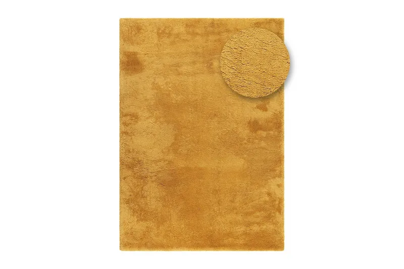 Ryamatta Royal Deluxe - 140x200 cm, Yellow - Textilier & mattor - Mattor - Modern matta - Ryamattor