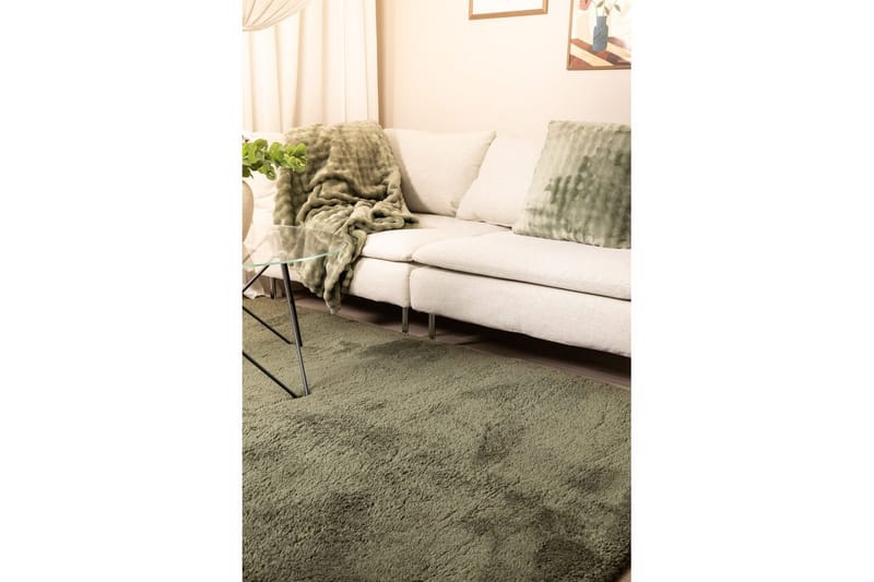 Ryamatta Royal Deluxe - 160x230 cm, Emerald Green - Textilier & mattor - Mattor - Modern matta - Ryamattor