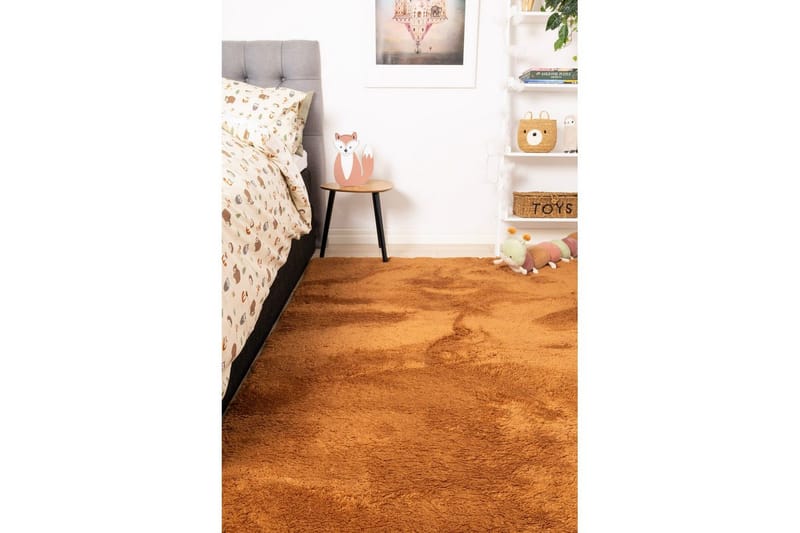 Ryamatta Royal Deluxe - 200x290 cm, Terracotta - Textilier & mattor - Mattor - Modern matta - Ryamattor