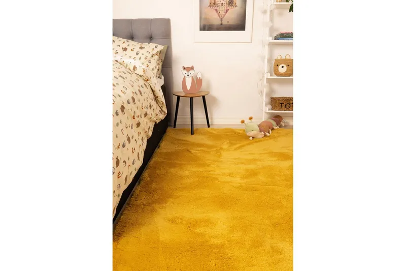 Ryamatta Royal Deluxe - 200x290 cm, Yellow - Textilier & mattor - Mattor - Modern matta - Ryamattor
