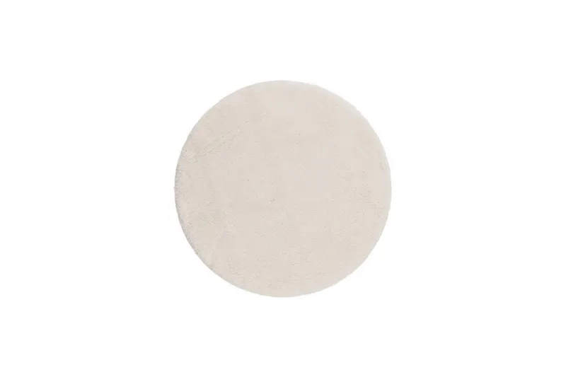 Ryamatta Royal Deluxe Rund - 120x120 cm, Creme - Textilier & mattor - Mattor - Modern matta - Ryamattor