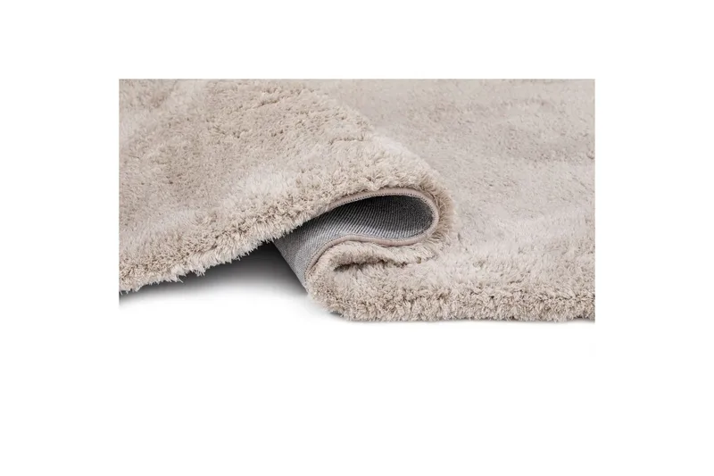 Ryamatta Royal Deluxe Rund - 120x120 cm, Greige - Textilier & mattor - Mattor - Modern matta - Ryamattor