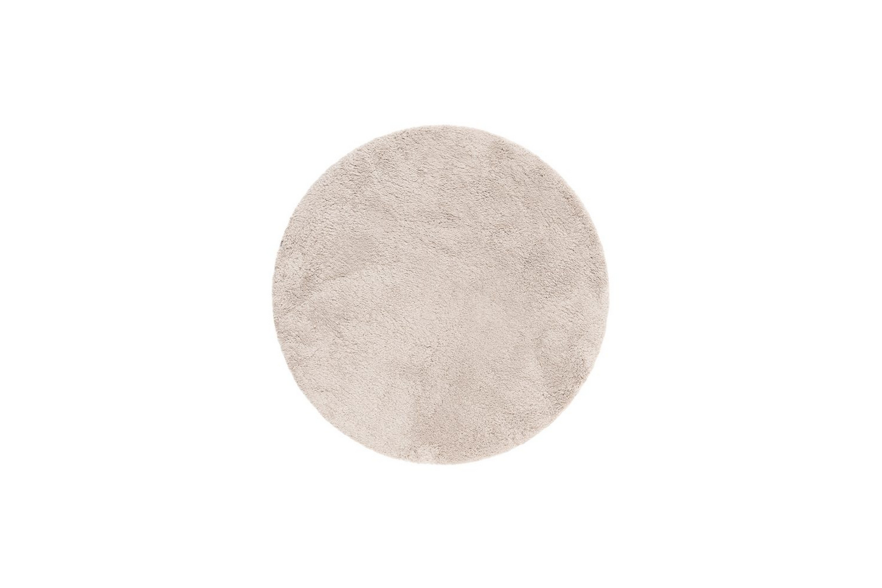 ryamatta royal deluxe rund - 120x120 cm, greige