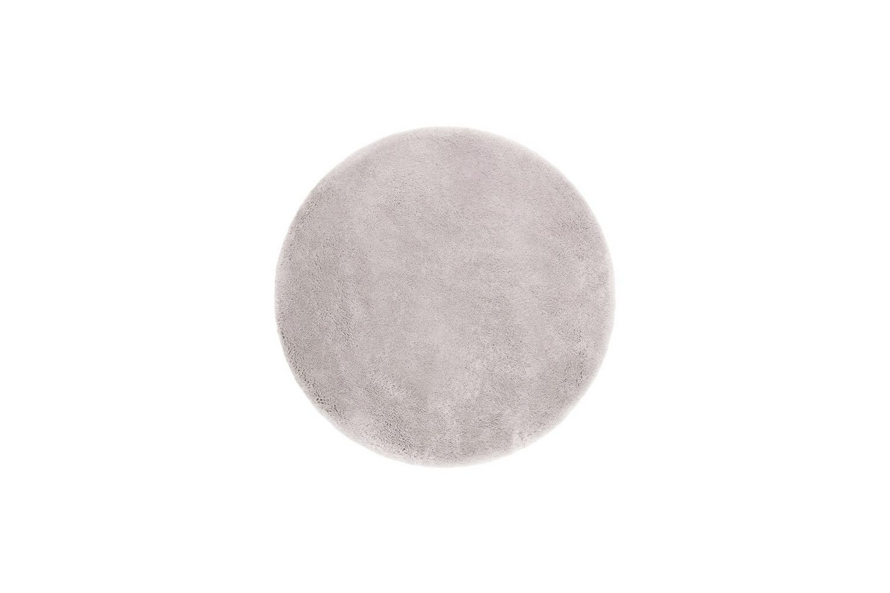 ryamatta royal deluxe rund - 120x120 cm, silver