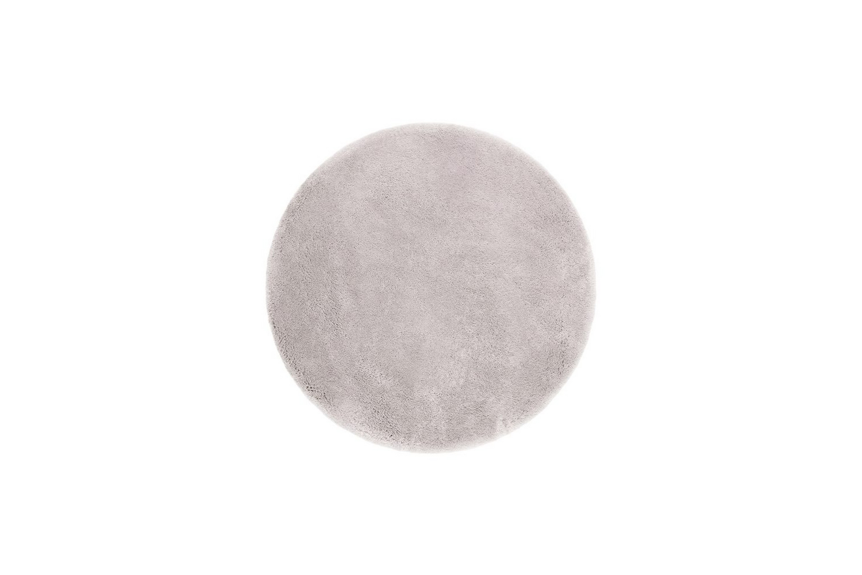 ryamatta royal deluxe rund - 120x120 cm, silver