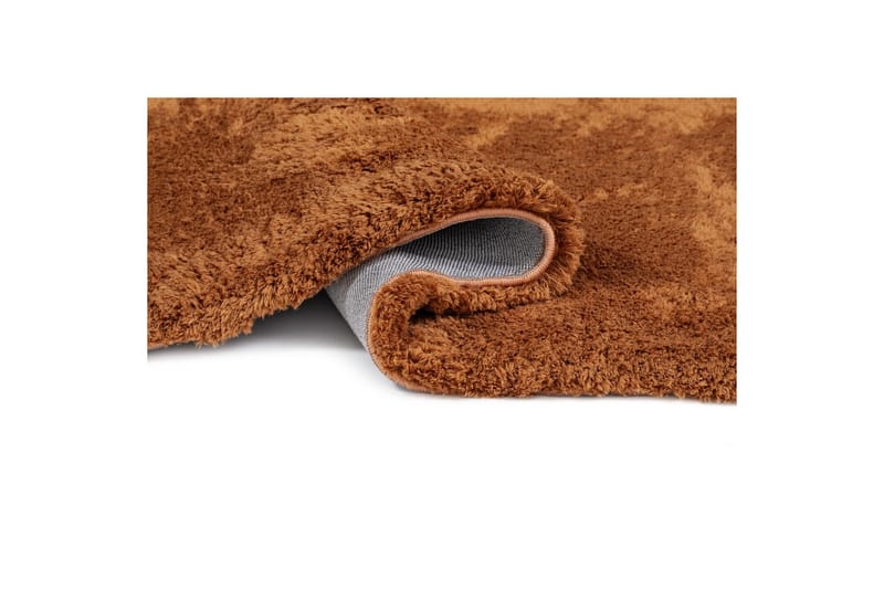 Ryamatta Royal Deluxe Rund - 120x120 cm, Terracotta - Textilier & mattor - Mattor - Modern matta - Ryamattor