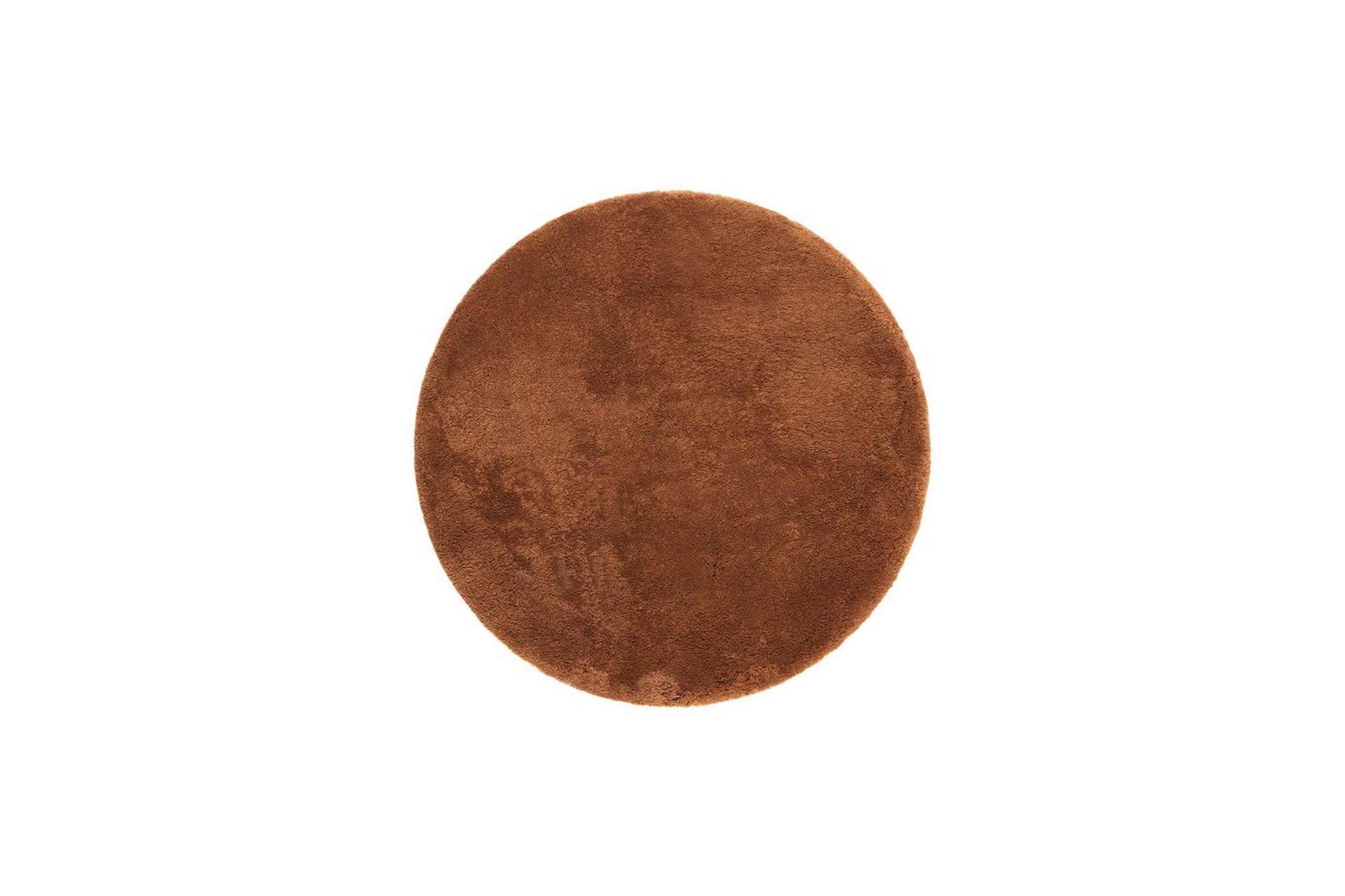 Ryamatta Royal Deluxe Rund - 120x120 cm, Terracotta