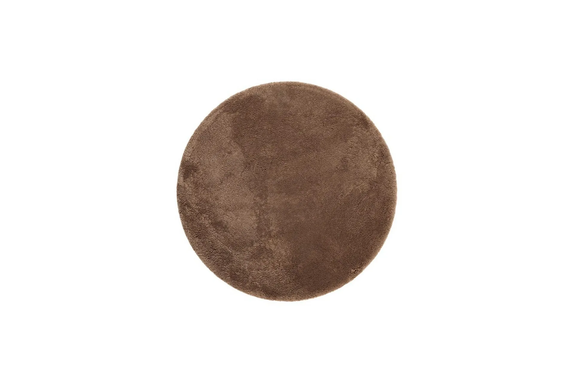 ryamatta royal deluxe rund - 160x160 cm, mocca