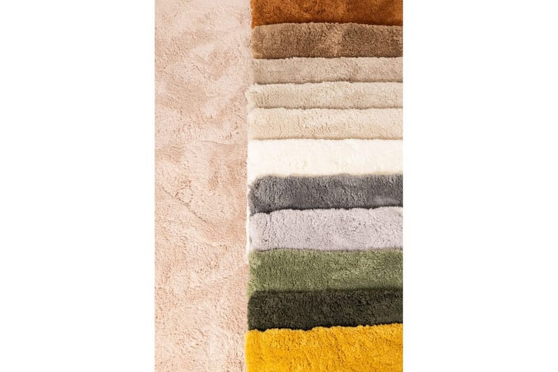 Ryamatta Royal Deluxe Rund - 160x160 cm, Nature - Textilier & mattor - Mattor - Modern matta - Ryamattor