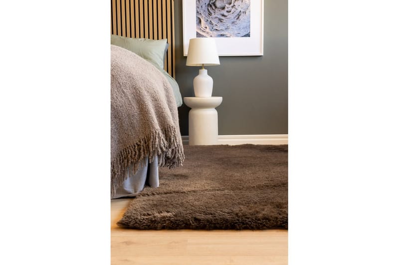 Ryamatta Teddybear - 160x230 cm, Chocolate - Textilier & mattor - Mattor - Modern matta - Ryamattor