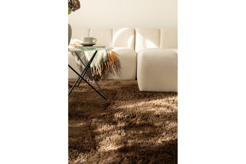 Ryamatta Teddybear - 160x230 cm, Chocolate - Textilier & mattor - Mattor - Modern matta - Ryamattor