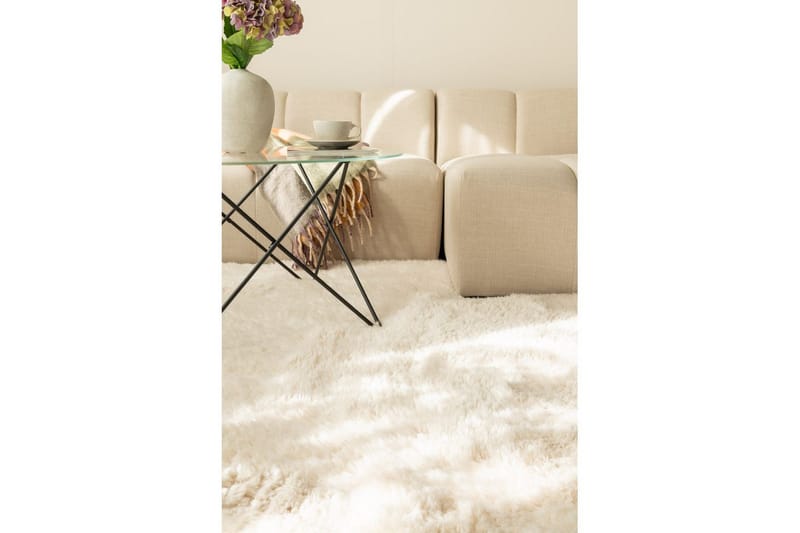 Ryamatta Teddybear - 160x230 cm, Creme - Textilier & mattor - Mattor - Modern matta - Ryamattor