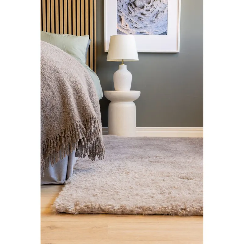 Ryamatta Teddybear - 160x230 cm, Greige - Textilier & mattor - Mattor - Modern matta - Ryamattor