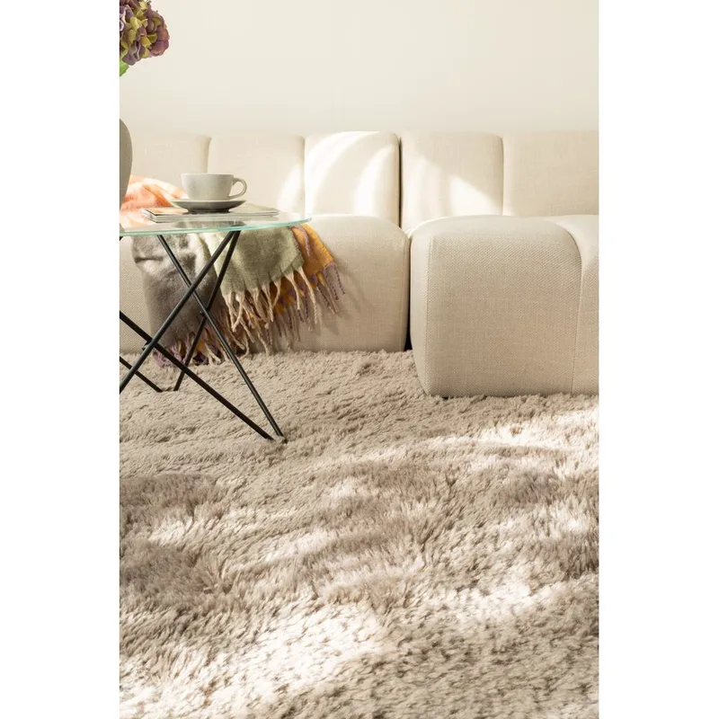 Ryamatta Teddybear - 160x230 cm, Greige - Textilier & mattor - Mattor - Modern matta - Ryamattor