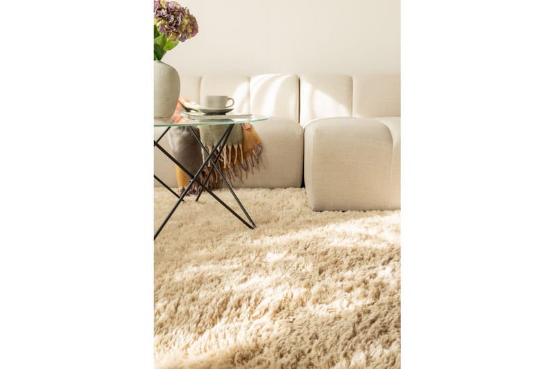 Ryamatta Teddybear - 160x230 cm, Nature - Textilier & mattor - Mattor - Modern matta - Ryamattor