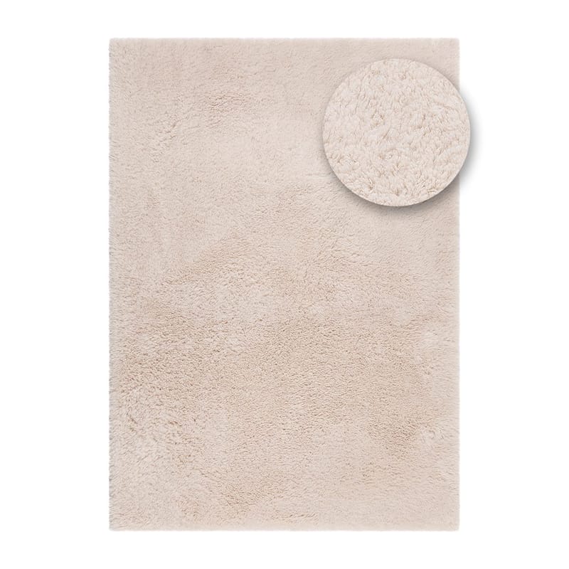 Ryamatta Teddybear - 200x290 cm, Creme - Textilier & mattor - Mattor - Modern matta - Ryamattor