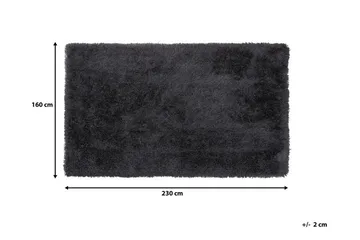 Bleakley Matta 160x230 cm - Svart - Textilier & mattor - Mattor - Modern matta - Ryamattor