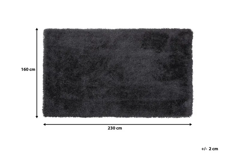 Bleakley Matta 160x230 cm - Svart - Textilier & mattor - Mattor - Modern matta - Ryamattor