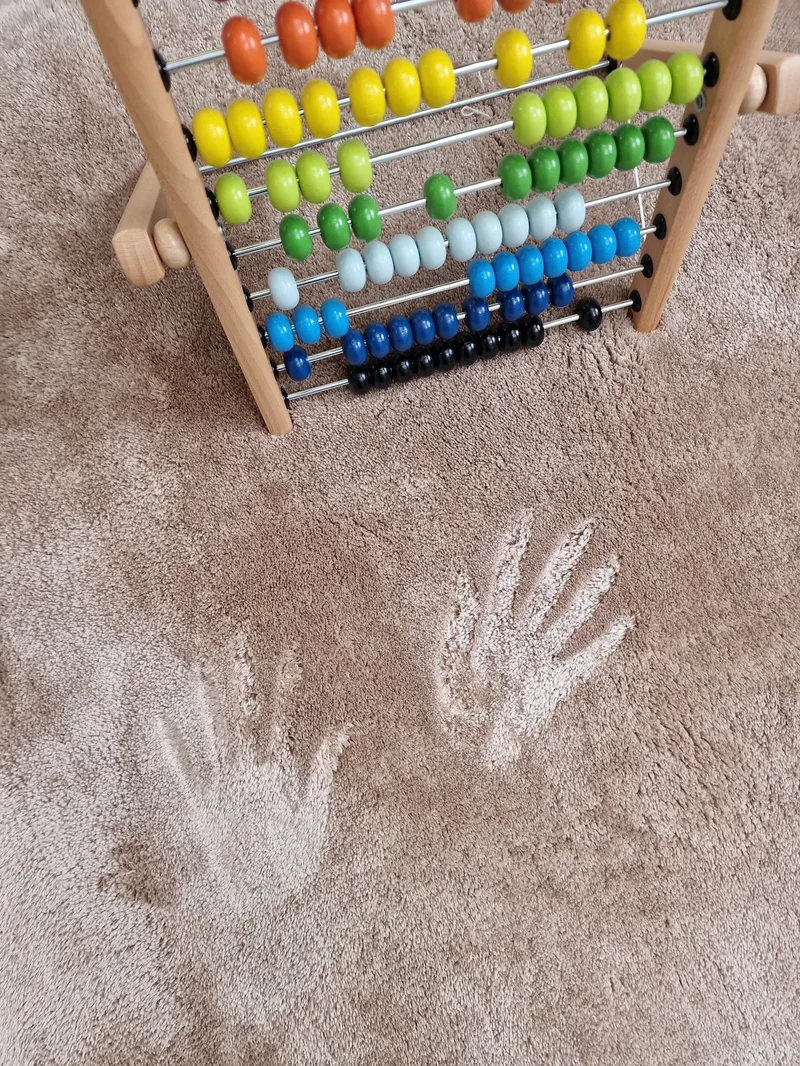 Cozy Ryamatta 110x160 cm Rektangulär - Linne - Textilier & mattor - Mattor - Modern matta - Ryamattor