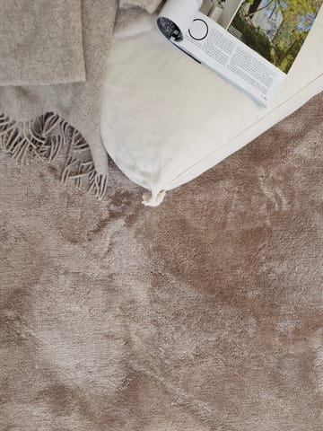 Cozy Ryamatta 110x160 cm Rektangulär - Linne - Textilier & mattor - Mattor - Modern matta - Ryamattor
