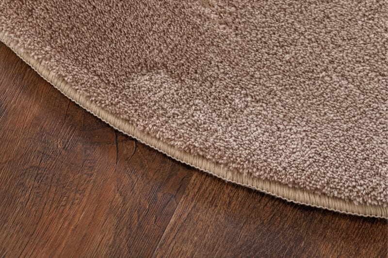 Cozy Ryamatta 120 cm Rund - Linne - Textilier & mattor - Mattor - Modern matta - Ryamattor