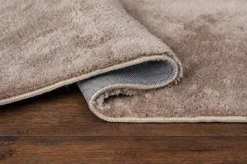 Cozy Ryamatta 120 cm Rund - Linne - Textilier & mattor - Mattor - Modern matta - Ryamattor