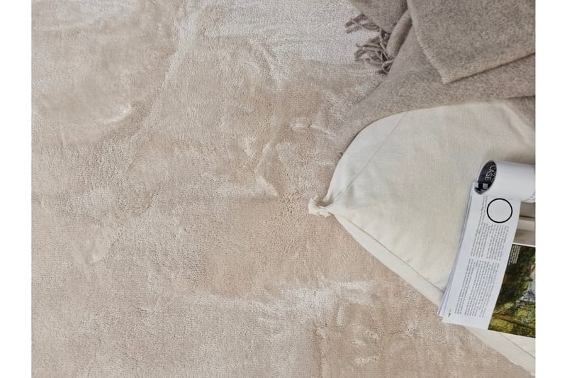 Cozy Ryamatta 120 cm Rund - Natur - Textilier & mattor - Mattor - Modern matta - Ryamattor