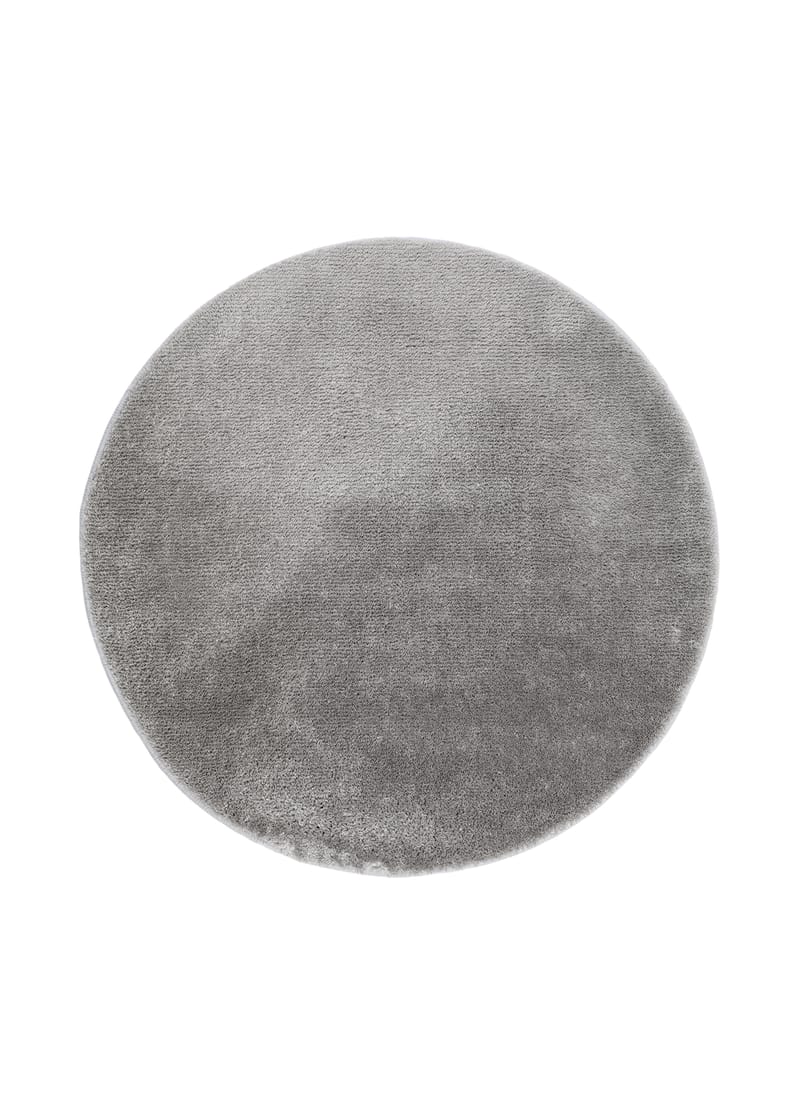 Cozy Ryamatta 120 cm Rund - Silver - Textilier & mattor - Mattor - Modern matta - Ryamattor