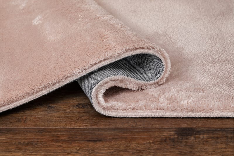 Cozy Ryamatta 133x190 cm Rektangulär - Rosa - Textilier & mattor - Mattor - Modern matta - Ryamattor