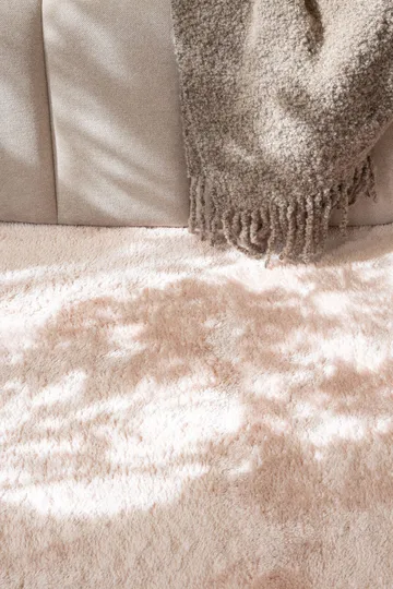 Cozy Ryamatta 133x190 cm Rektangulär - Rosa - Textilier & mattor - Mattor - Modern matta - Ryamattor