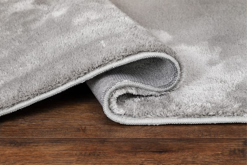Cozy Ryamatta 160x230 cm Rektangulär - Silver - Textilier & mattor - Mattor - Modern matta - Ryamattor