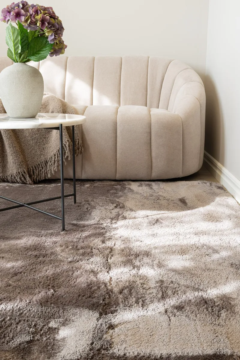 Cozy Ryamatta 200x290 cm Rektangulär - Grå - Textilier & mattor - Mattor - Modern matta - Ryamattor