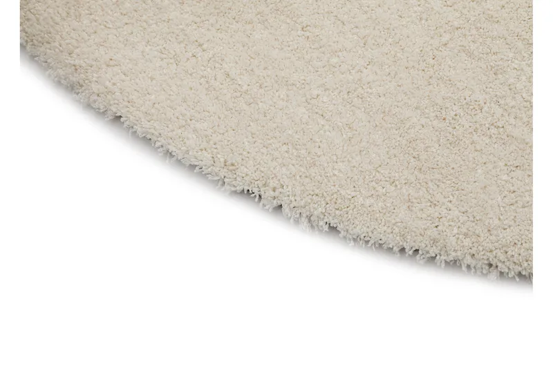 Feel Matta 120 Rund - Vit - Textilier & mattor - Mattor - Modern matta - Ryamattor