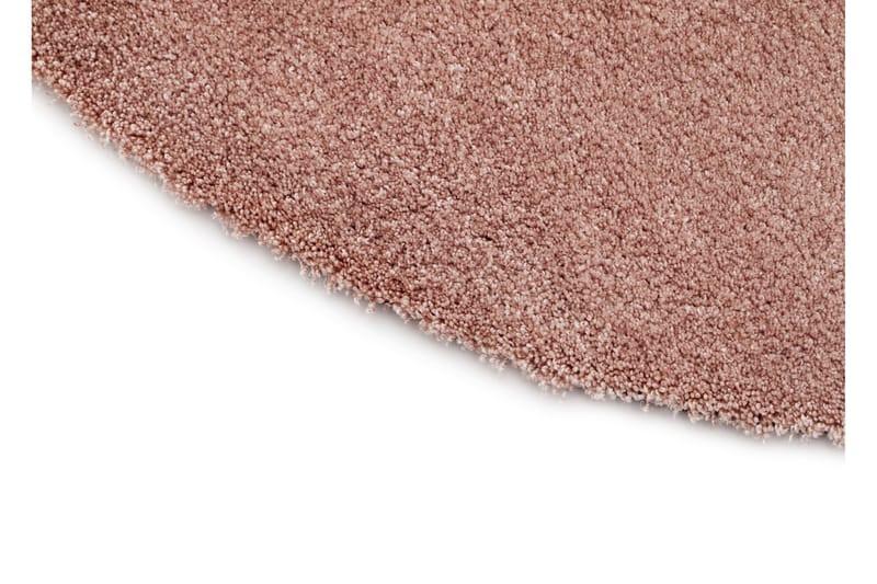 Feel Matta 200 Rund - Rosa - Textilier & mattor - Mattor - Modern matta - Ryamattor