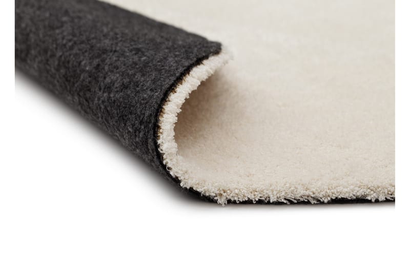 Feel Matta 200 Rund - Vit - Textilier & mattor - Mattor - Modern matta - Ryamattor