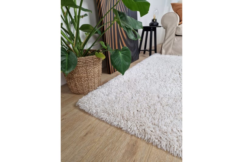 Floki Ryamatta 200x290 cm Rektangulär - Vit - Textilier & mattor - Mattor - Modern matta - Ryamattor