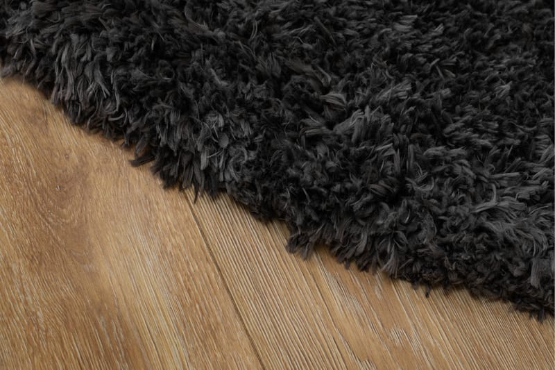 Floki Ryamatta 240 cm Rund - Antracit - Textilier & mattor - Mattor - Modern matta - Ryamattor