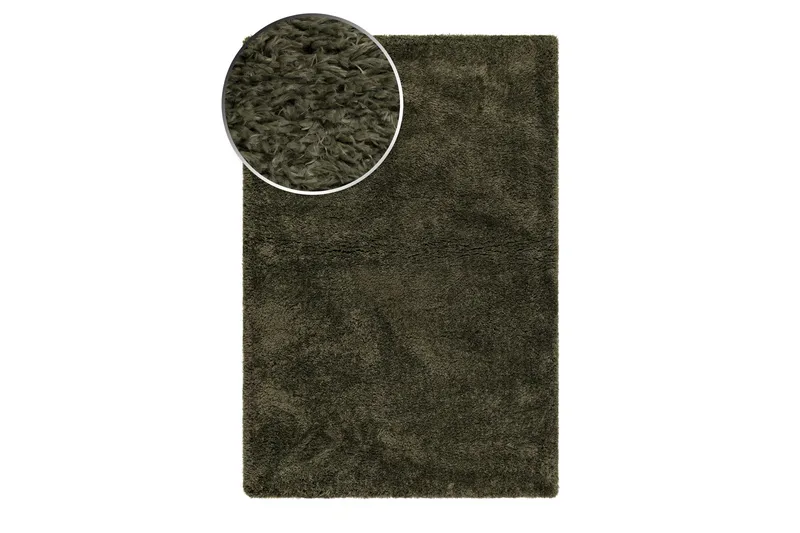 Floki Ryamatta 240x340 cm Rektangulär - Smaragdgrön - Textilier & mattor - Mattor - Modern matta - Ryamattor