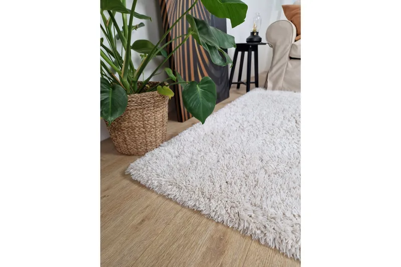 Floki Ryamatta 240x340 cm Rektangulär - Vit - Textilier & mattor - Mattor - Modern matta - Ryamattor